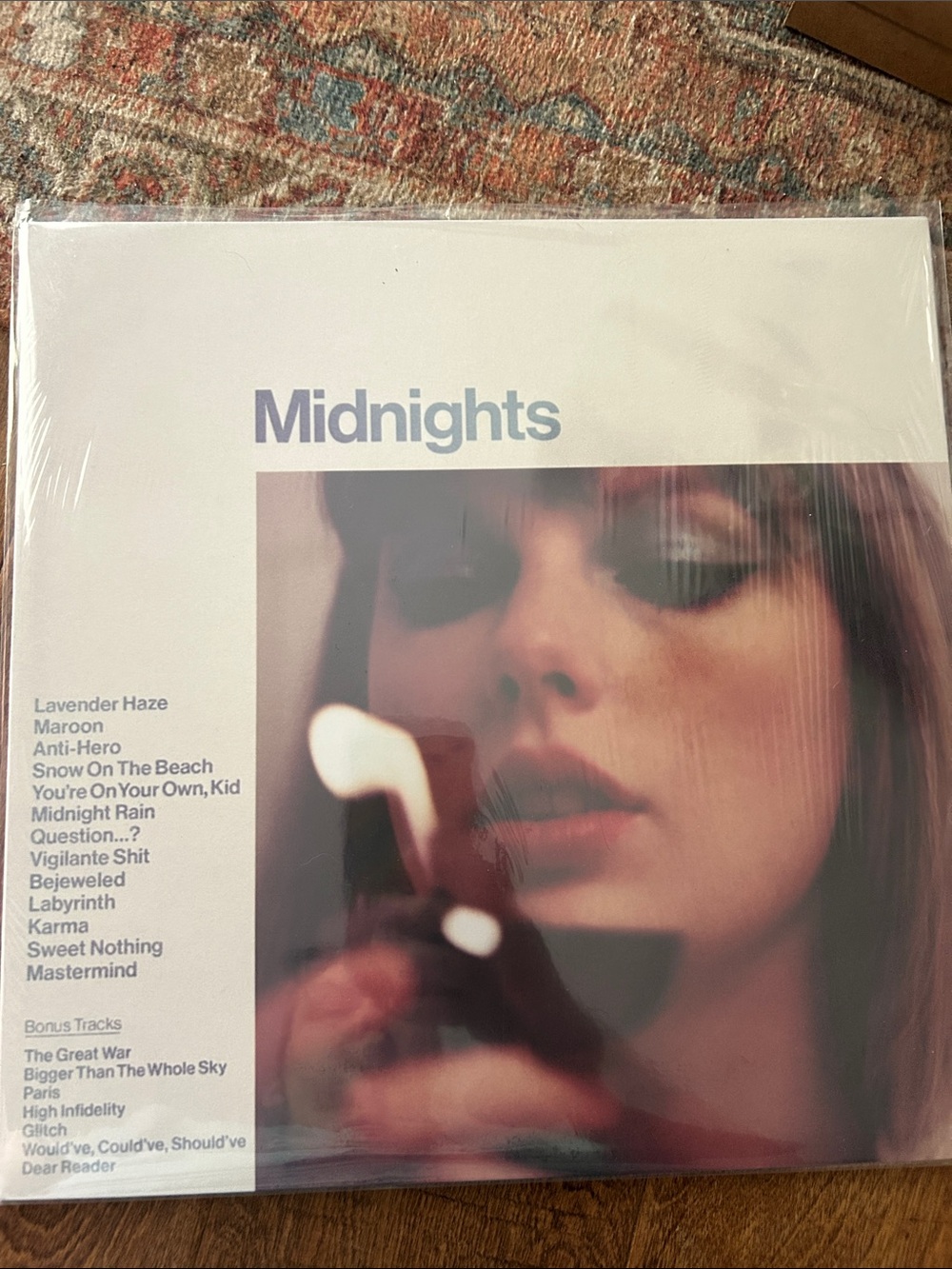 Taylor Swift Midnights Vinyl LP - with bonus tracks